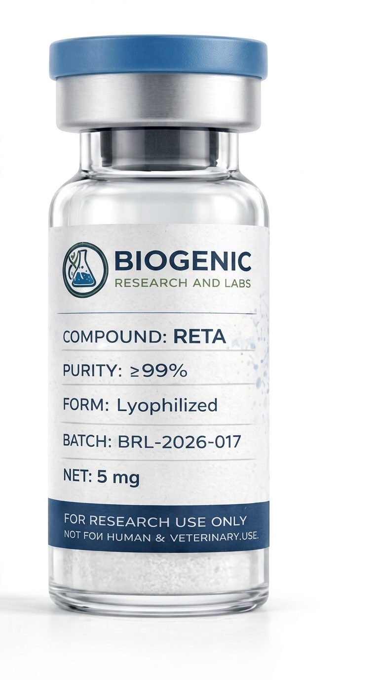 RETA 5mg lyophilized powder research vial